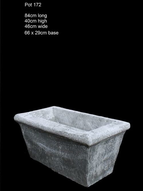 concrete trough pot 172