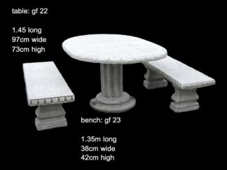 cement table set gf 022/023