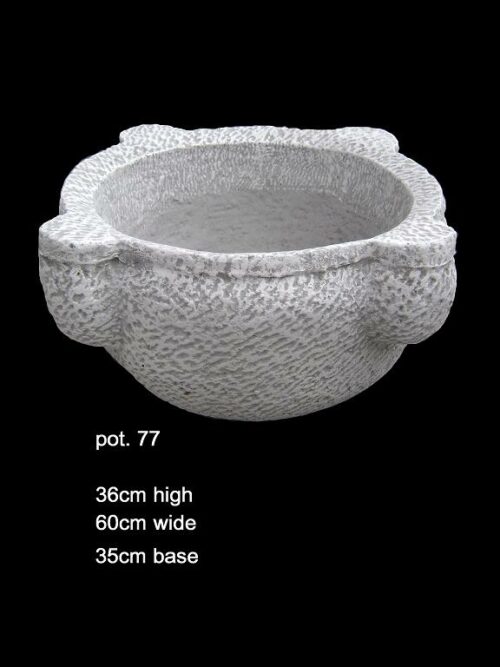 concrete pot 077