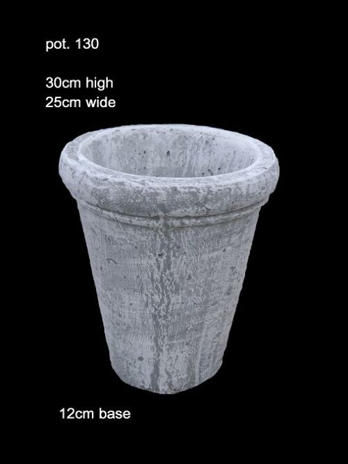 concrete pot 130