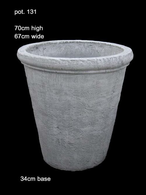 concrete pot 131