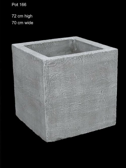 concrete pot 166