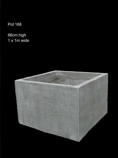 concrete pot 168