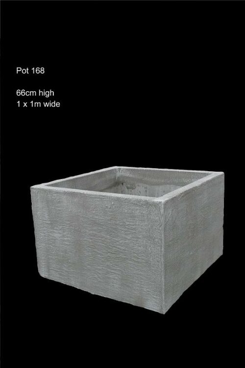 concrete pot 168